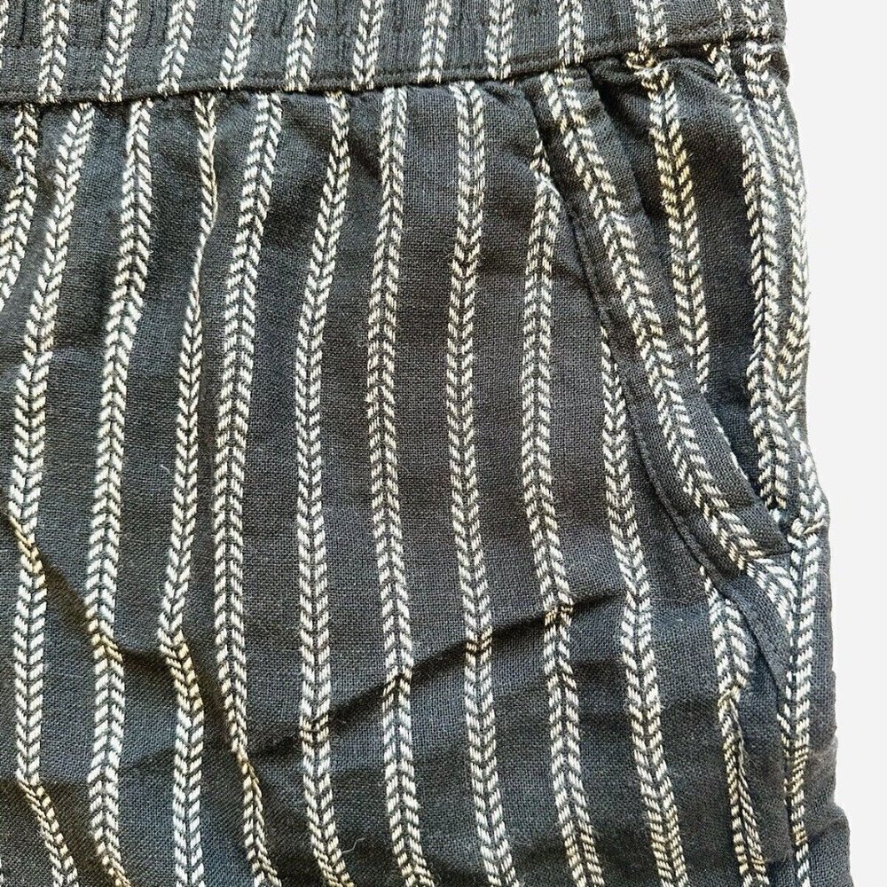 NWT SONOMA Women High Rise Pockets Ultra Waistband Striped Shorts Plus Size 3X - Picture 3 of 7
